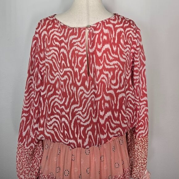 ANTNROPOLOGIE DOLAN Collection Jodie billowy silhouette Maxi Dress Sz 1X - Picture 9 of 12